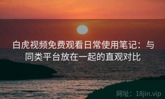 白虎视频免费观看日常使用笔记：与同类平台放在一起的直观对比