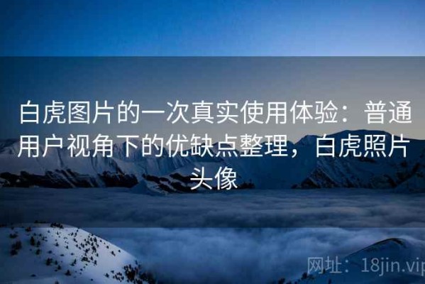 白虎图片的一次真实使用体验：普通用户视角下的优缺点整理，白虎照片头像