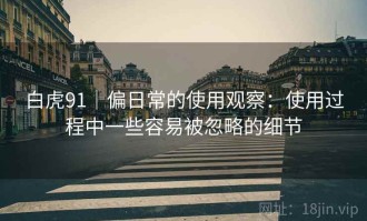 白虎91｜偏日常的使用观察：使用过程中一些容易被忽略的细节