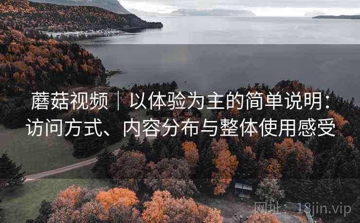 蘑菇视频｜以体验为主的简单说明：访问方式、内容分布与整体使用感受