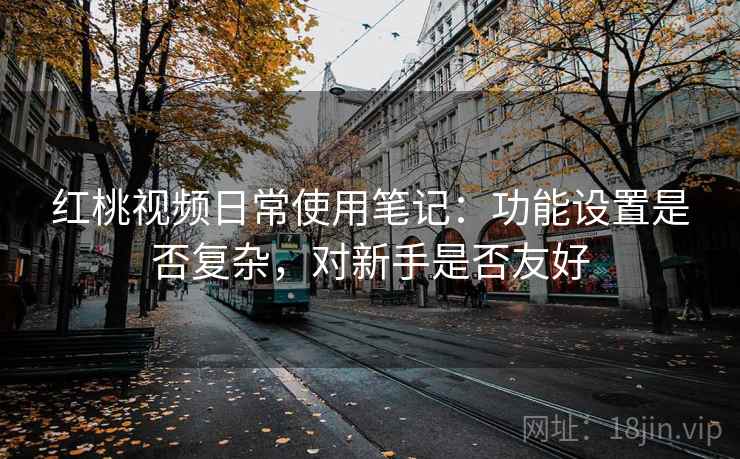 红桃视频日常使用笔记：功能设置是否复杂，对新手是否友好