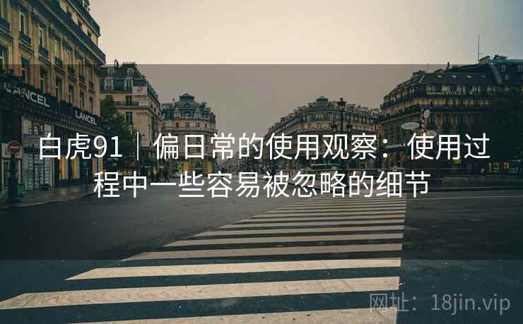 白虎91|偏日常的使用观察:使用过程中一些容易被忽略的细节 白虎91|偏日常的使用观察:使用过程中一些容易被忽略的细节